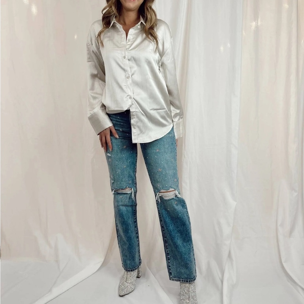 SATIN BLOUSE